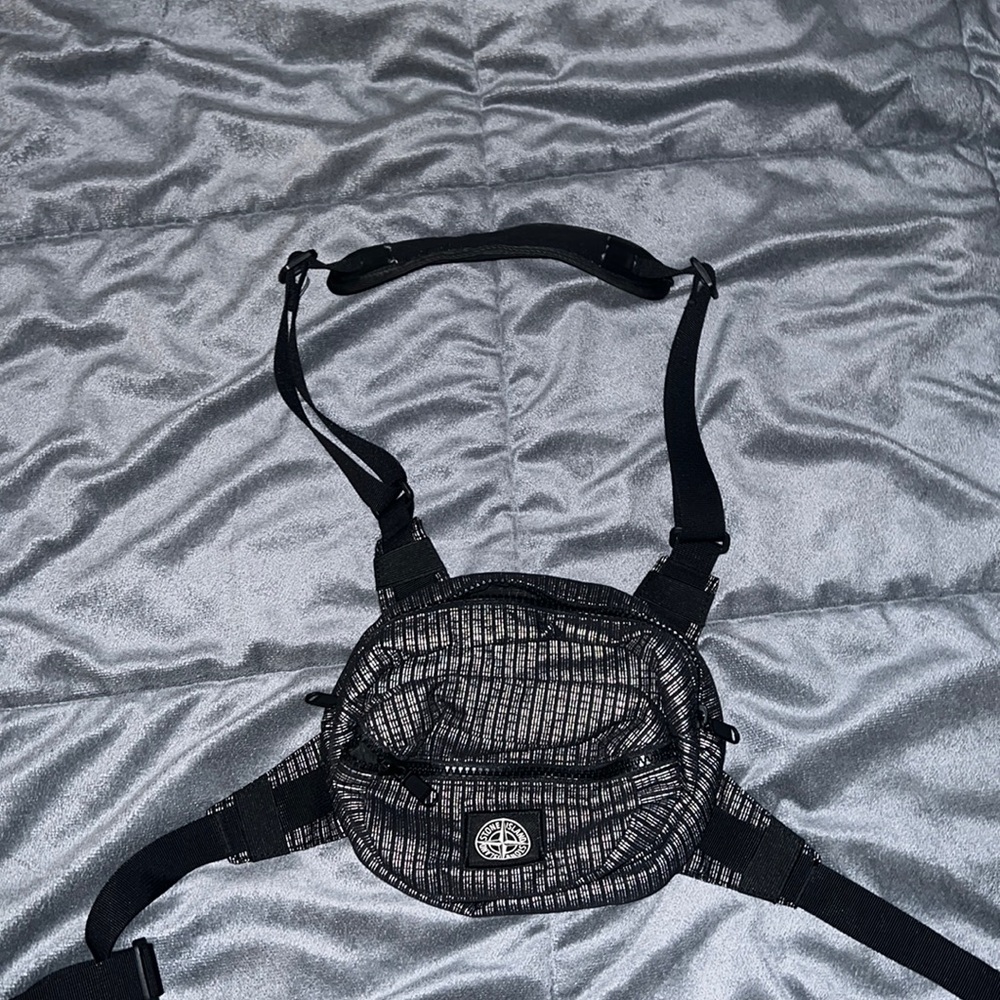 Stone Island 3M Reflective Chest Bag